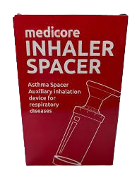 Medicore Inhaler Spacer (2 in 1) adult and pedia