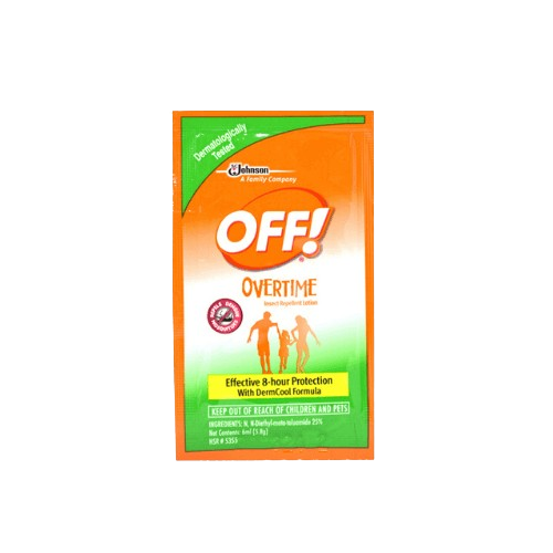 OFF Overtime Insect Repellent 6ml sachet