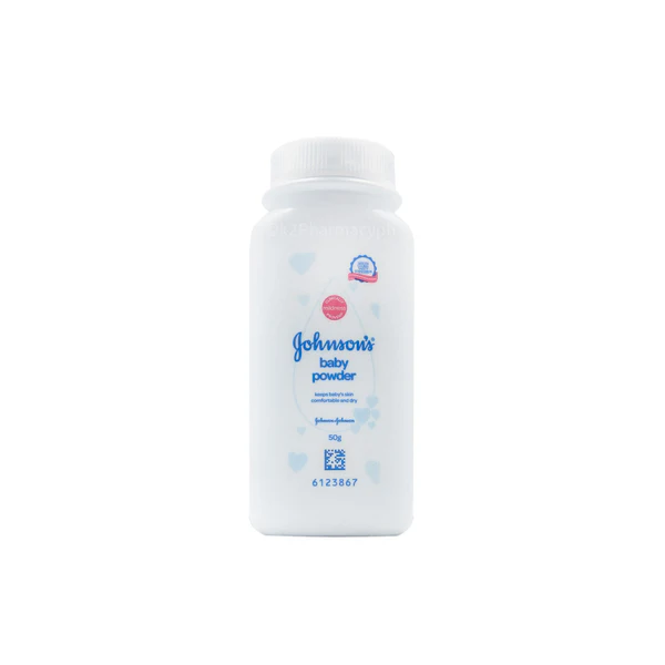 J&J Baby Powder White (talc-based powder) 50g