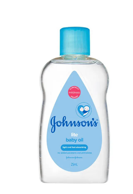 Johnson's Lite Baby Oil 25ml