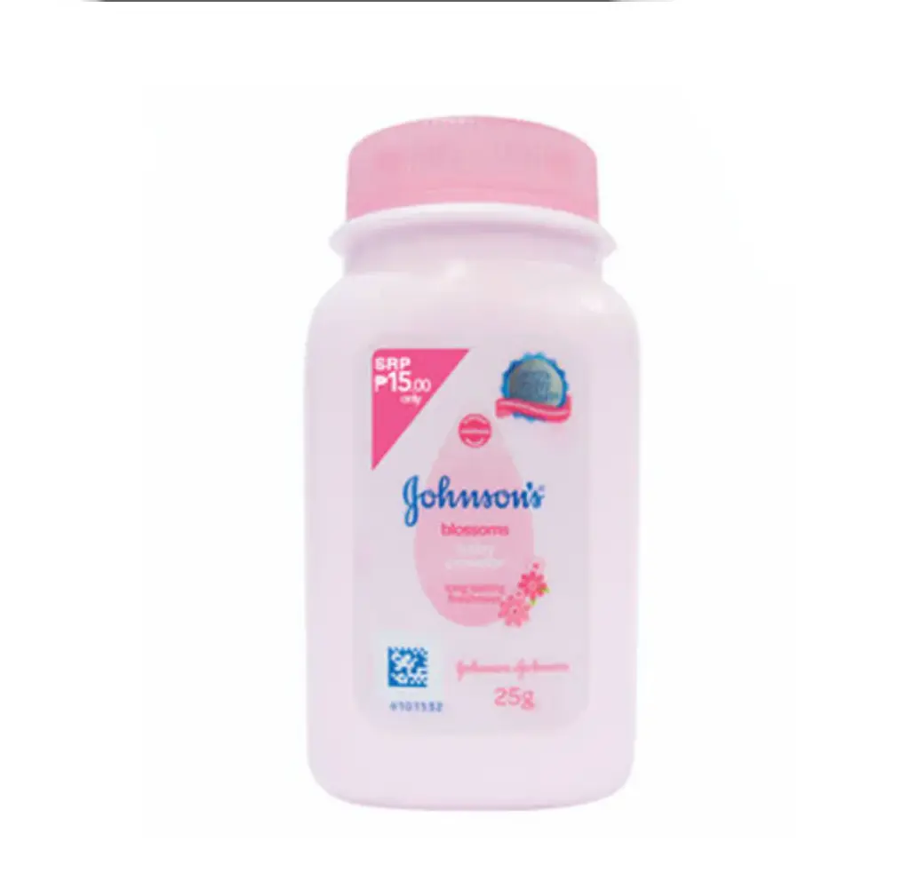 J&J Baby Powder Pink Blossoms (talc-based powder) 25g