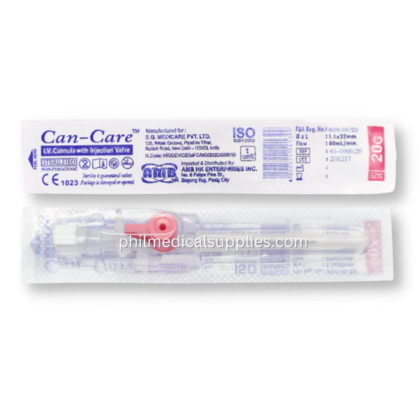 Can-Care IV Cath G20 (Intravenous catheter) G20