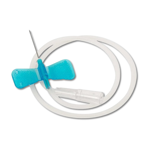 Sure-Guard disposable scalp vein set 23G (blue)