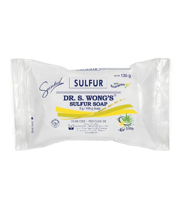 Dr. S. Wong's Sulfur Soap with Moisturizer 135g