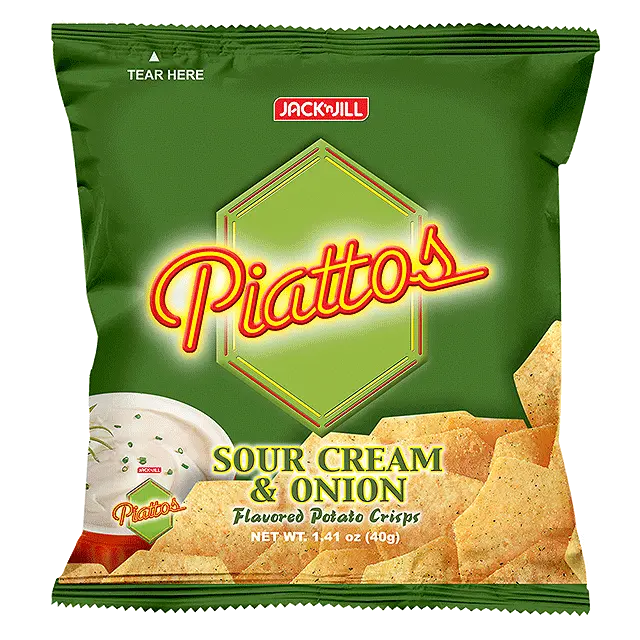 Piattos Sour Cream & Onion 
