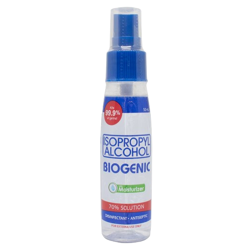 Biogenic 70% Isopropyl Alcohol 50ml Spray