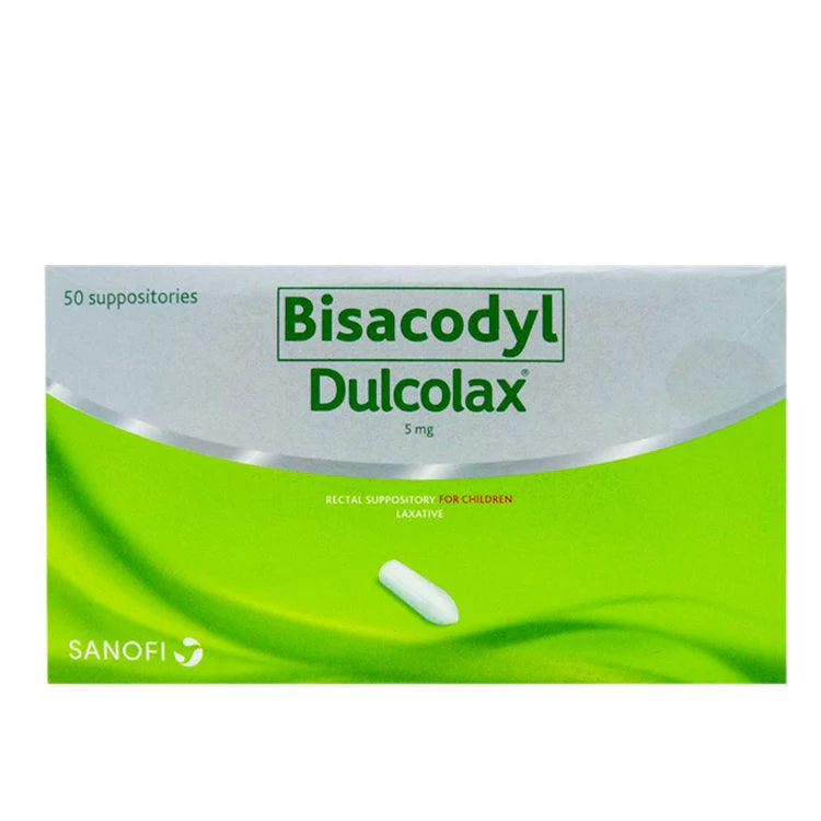 Dulcolax (Bisacodyl) 5mg Suppository Infant 