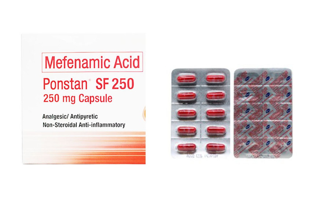 Ponstan SF (mefenamic acid) 250mg capsule