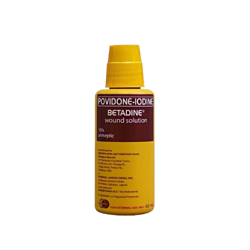 Betadine Wound Solution (povidone-iodine) 60ml