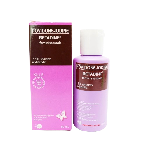 Betadine Feminine Wash (Povidone-Iodine) 50ml