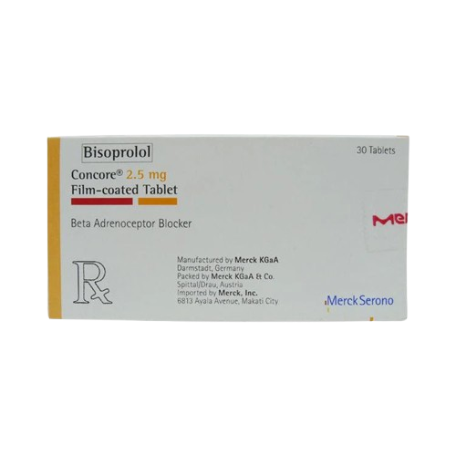 Concore (Bisoprolol) 2.5mg Tablet 