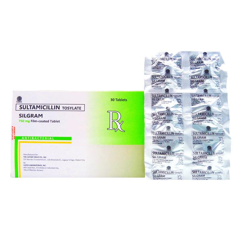Silgram (Sultamicillin) 750mg Capsule