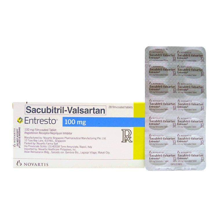 Entresto (Sacubitril-Valsartan) 100mg Tablet 