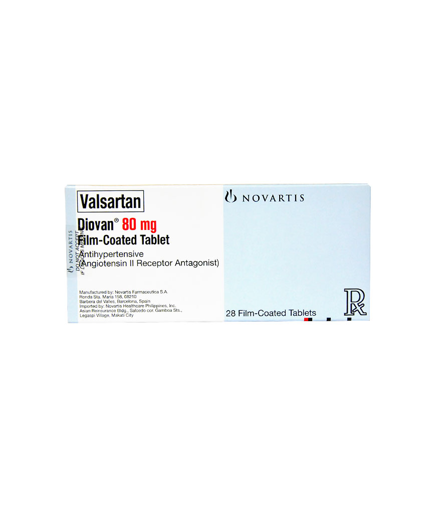 Diovan (Valsartan) 80mg Tablet 