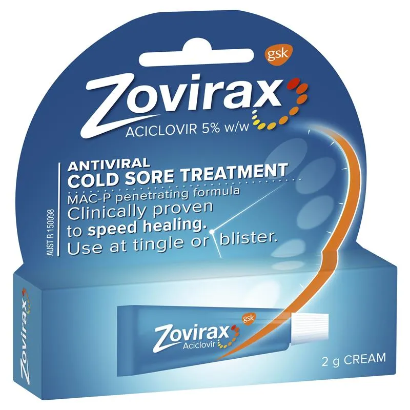 Zovirax 5% W/W Cream 2g 
