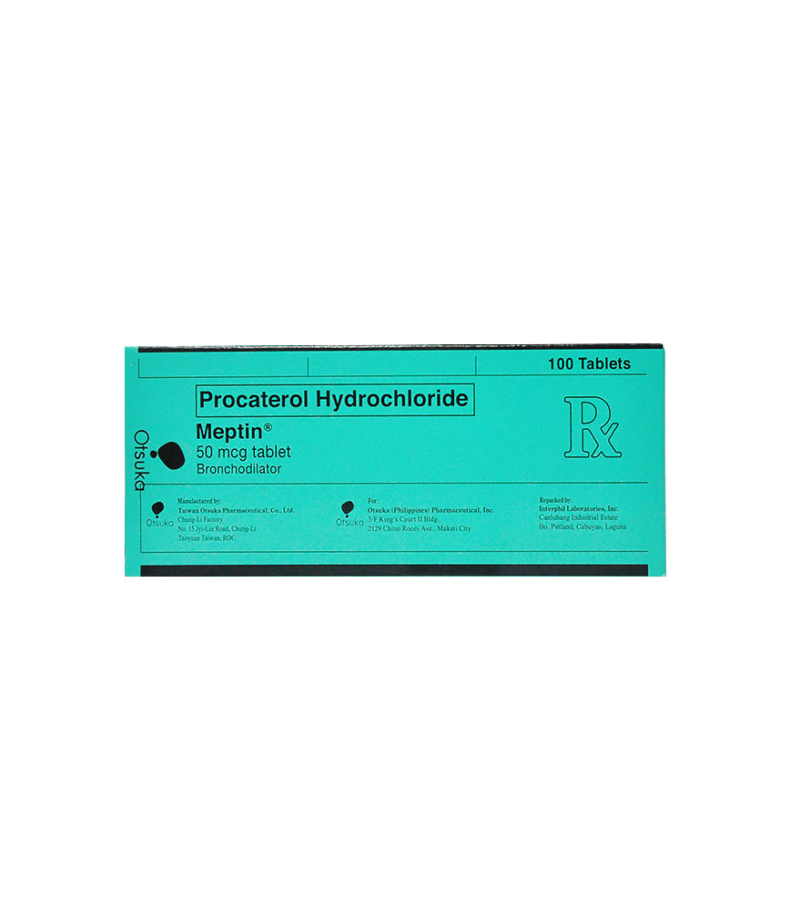 Meptin (Procaterol) 50mcg Tablet