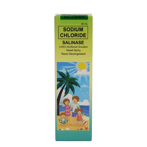 Salinase (Sodium Chloride) 0.65% Nasal Spray 30ml