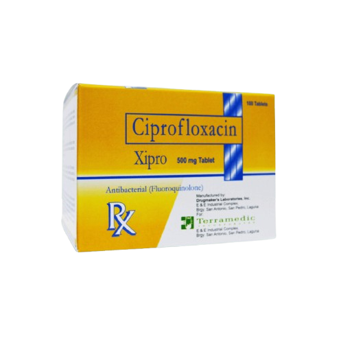 Xipro (Ciprofloxacin) 500mg Tablet