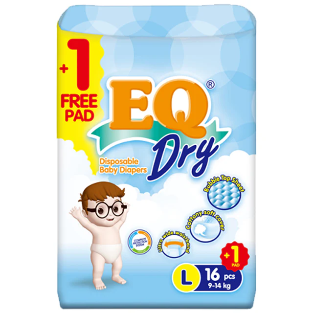 EQ Dry Travel Large 16s 
