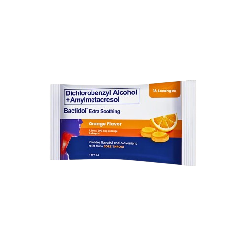 Bactidol ES Lozenges Orange 8's 
