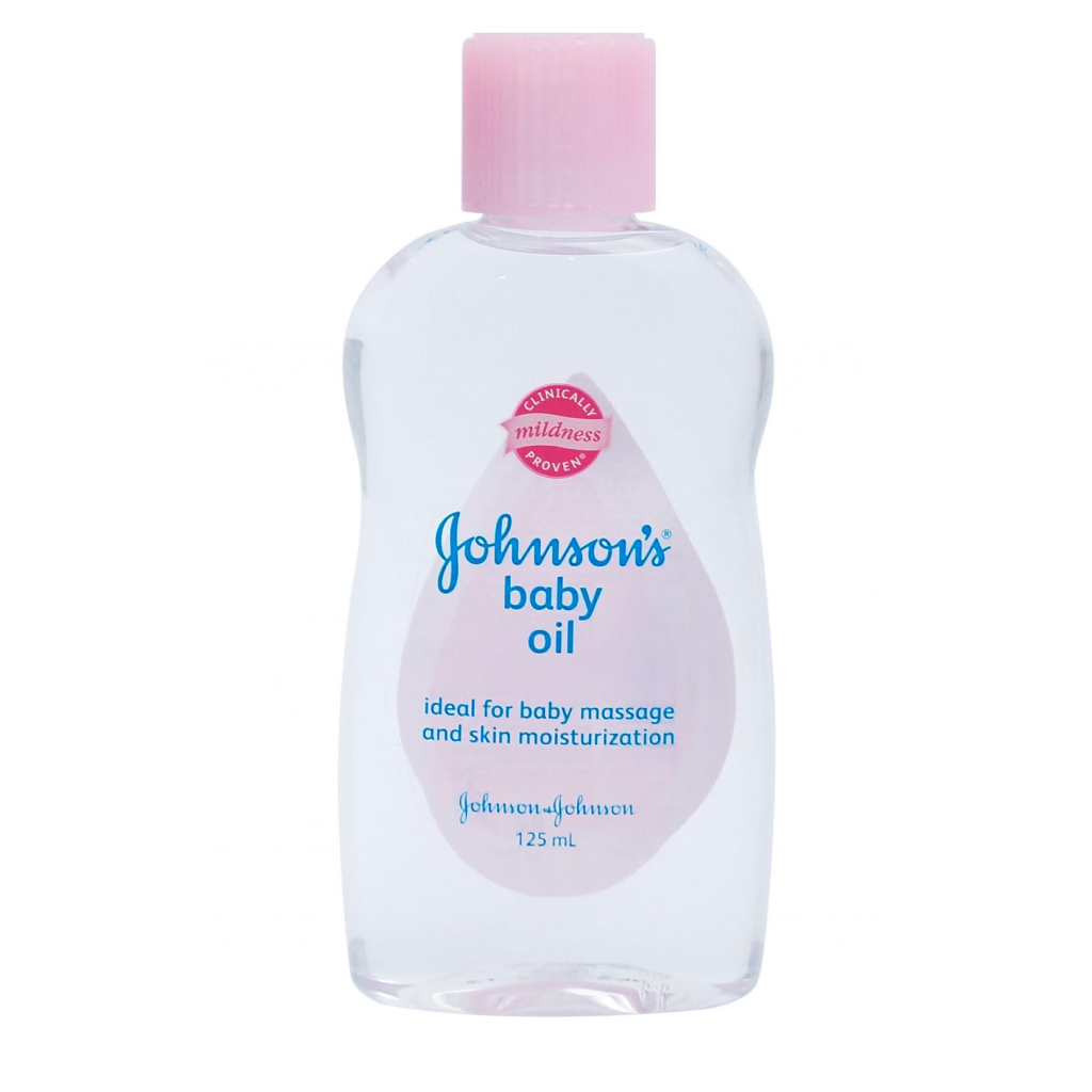 J&J Baby Oil Pink (mineral oil) 125ml