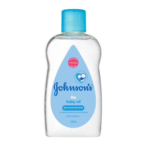 J&J Baby Oil Lite (mineral oil) 125ml