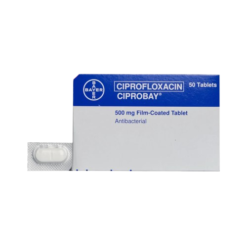 Ciprobay (Ciprofloxacin) 500mg Tablet 
