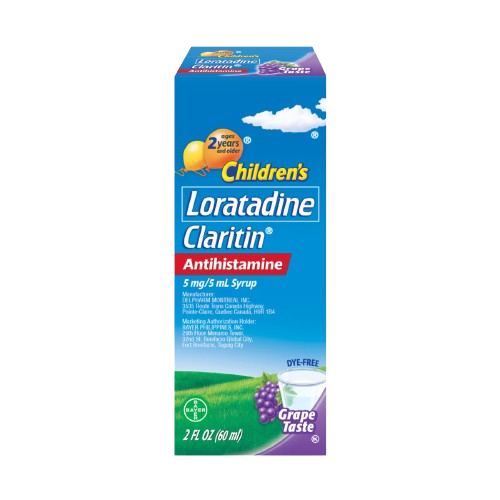 Claritin (Loratadine) 5mg/5mL syrup 60ml