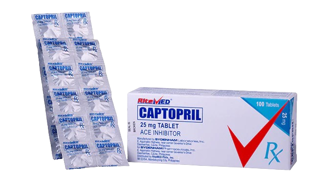 RM Captopril (Captopril) 25mg Tablet