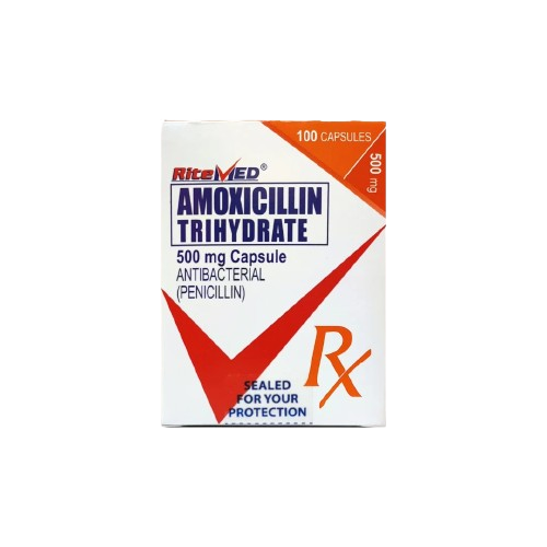 RM Amoxicillin Trihydrate (Amoxicillin) 500mg Capsule