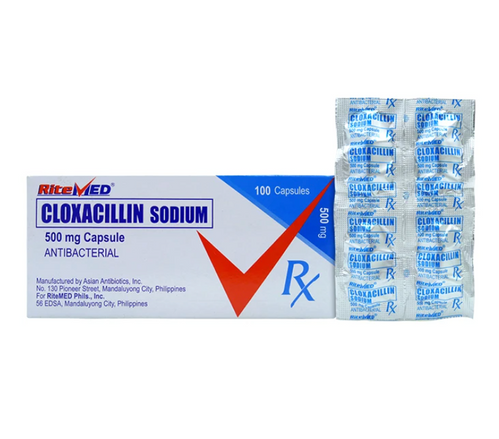 RM Cloxacillin (Cloxacillin Sodium) 500mg Capsule