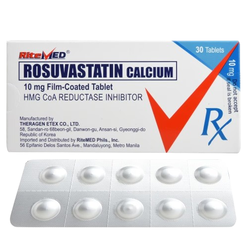 RM Rosuvastatin (Rosuvastatin) 10mg Tablet