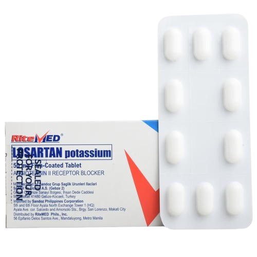 RM Losartan (Losartan Potassium) 50mg FC Tablet