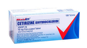 RM Cetirizine (Cetirizine Dihydrochloride) 10mg FC Tablet