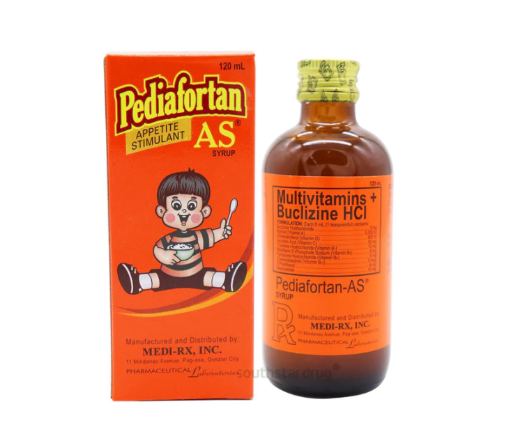 Pedia Fortan-AS 120ml Syrup 