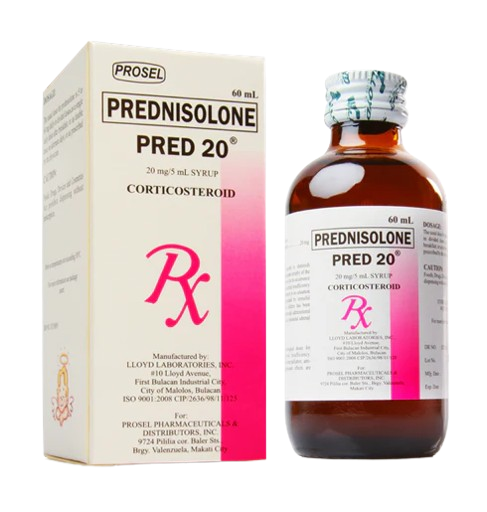 Pred-20 (Prednisone) 20mg/5ml Syrup 60ml
