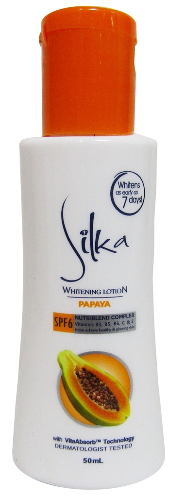 Silka Papaya Lotion SPF 6 50ml 