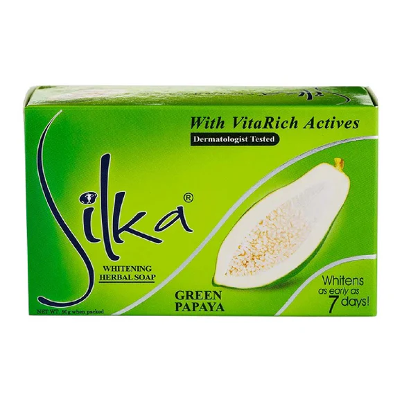 Silka Green Papaya Soap 90g 
