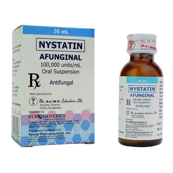 Afunginal (Nystatin) 100,000 units/ml Oral Suspension 30ml