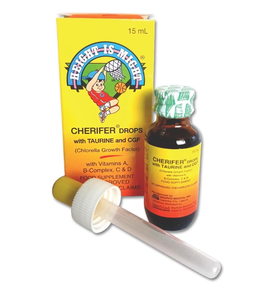Cherifer Drops with Taurine and CGF 15ml Syrup 
