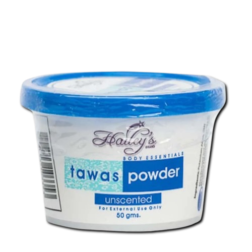 Hailey's Tawas Powder Unscented 50g