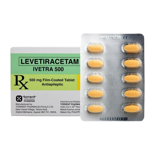 Ivetra 500 (Levetiracetam) 500mg Film-Coated Tablet