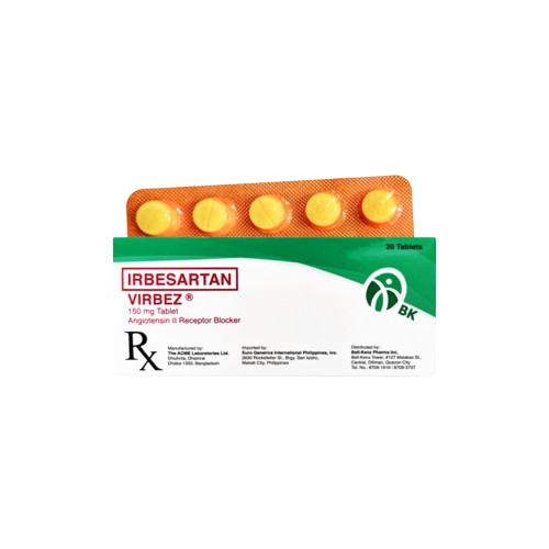 Virbez (Irbesartan) 150mg Tablet 