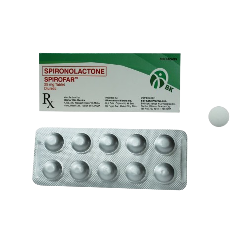 Spirofar (Spironolactone) 25mg Tablet 