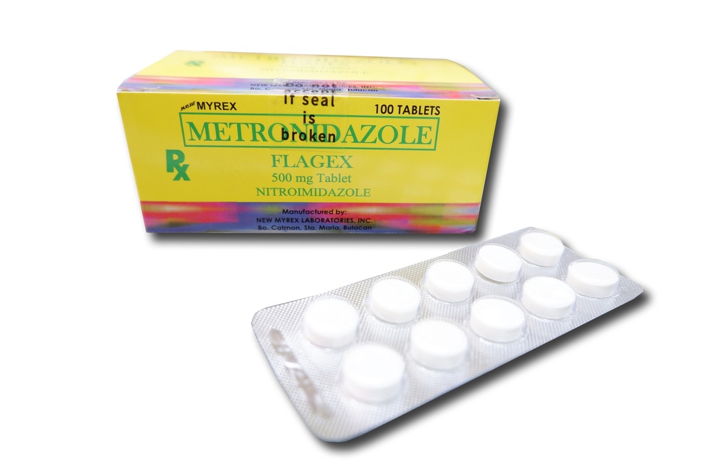 Metronidazole (Flagex) 500mg Tablet