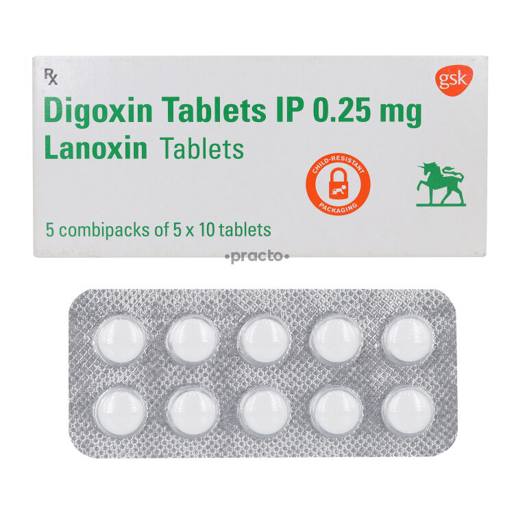 Lanoxin (digoxin) 250mcg tablet