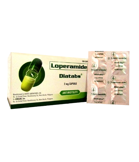 Diatabs (Loperamide Hydrochloride) 2mg Capsule 