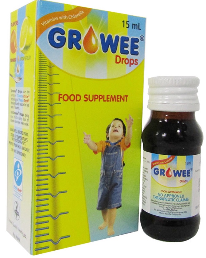 Growee (Cholecalciferol + Taurine) Drops, 15ml