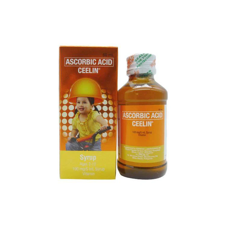 Ceelin (Ascorbic Acid) 100mg/5ml Syrup, 60ml 