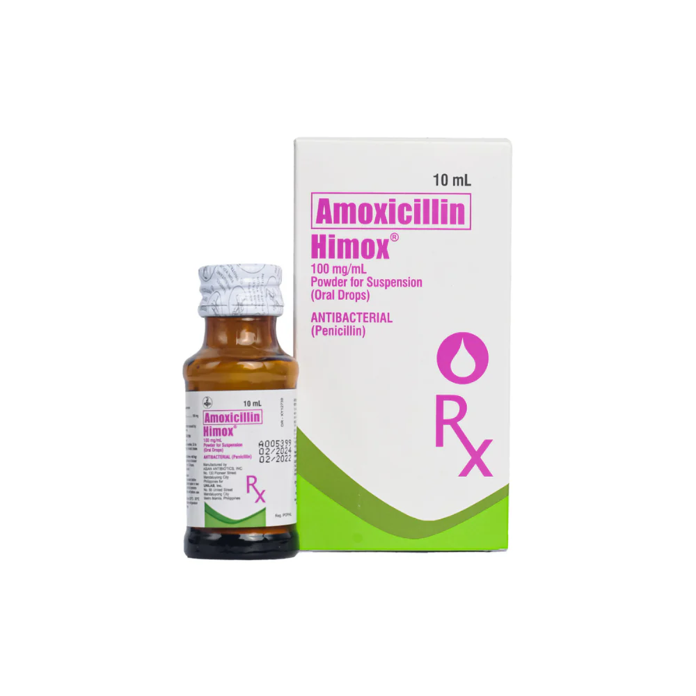 Himox (Amoxicillin) 100mg/ml Oral Drops 10ml